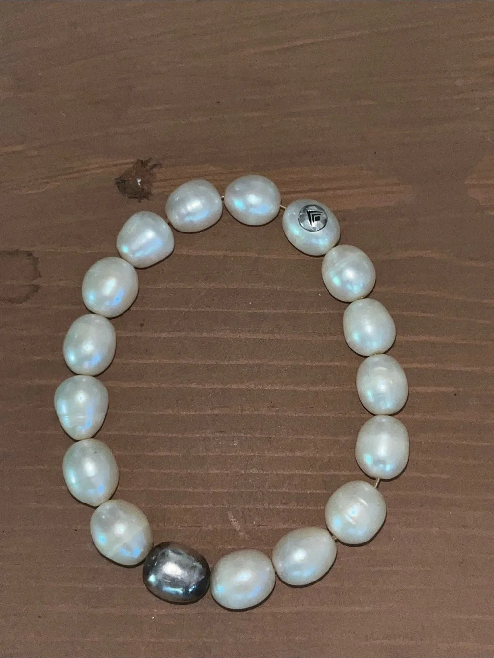Shine on Silpada bracelet sterling and freshwater pearl. Classic design retired. - Picture 3 of 6